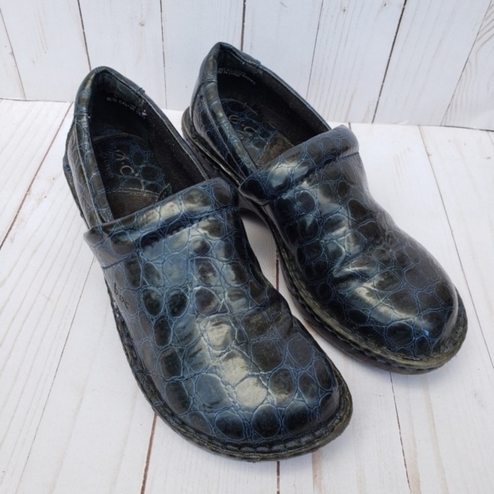 B.O.C. Comfort Textured Shoes Blue Size 6